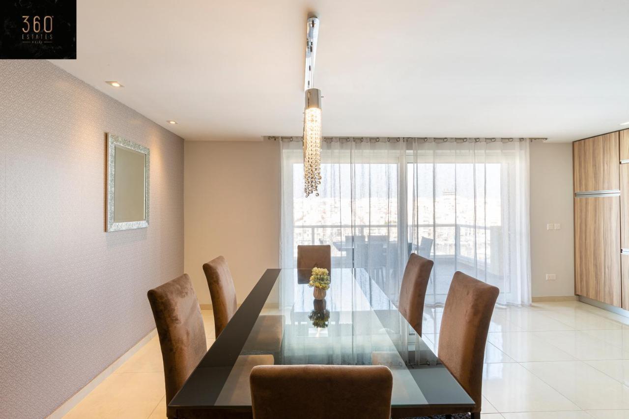 Seafront, Designer Apt With Private Terrace & Wifi By 360 Estates Pieta Экстерьер фото